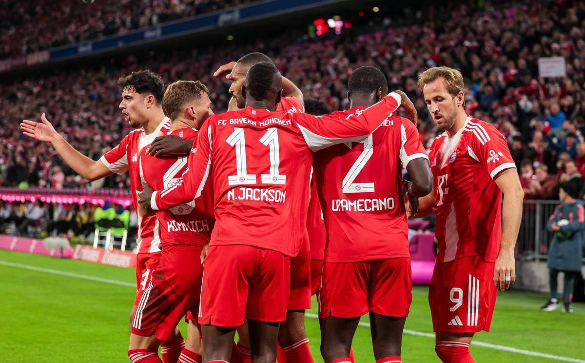 慕尼黑球场绽放风采，凭借拼搏实力卓越获胜