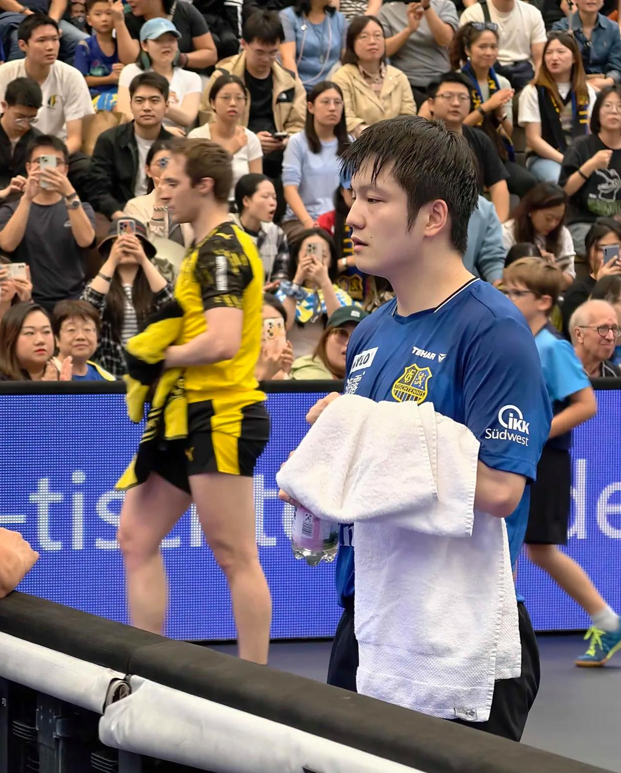 韩国乒乓球队碾压德国乒乓球队，樊振东打破历史纪录