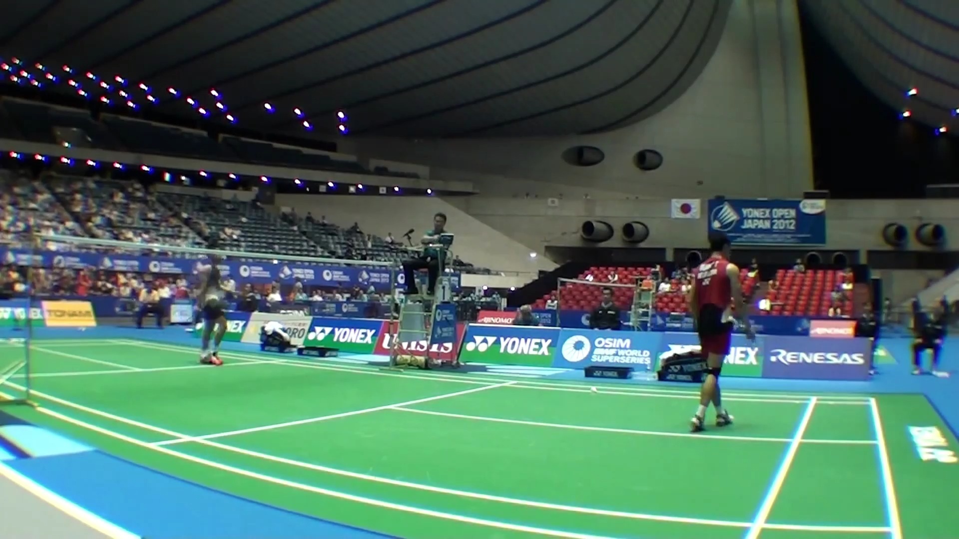 日本羽毛球队完胜英格兰羽毛球队，陶菲克统治全场